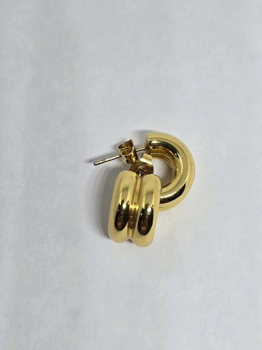 Aros Gemelos Dorados